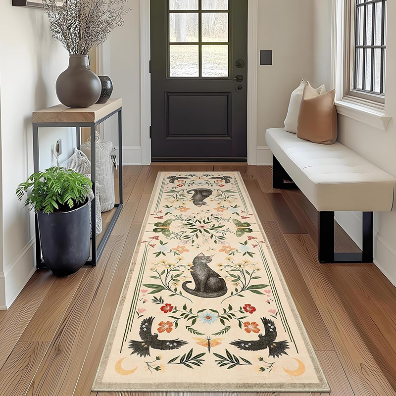 Corridor Carpet Runner Rug Hal - đánh giá và giá Printing On Commercial