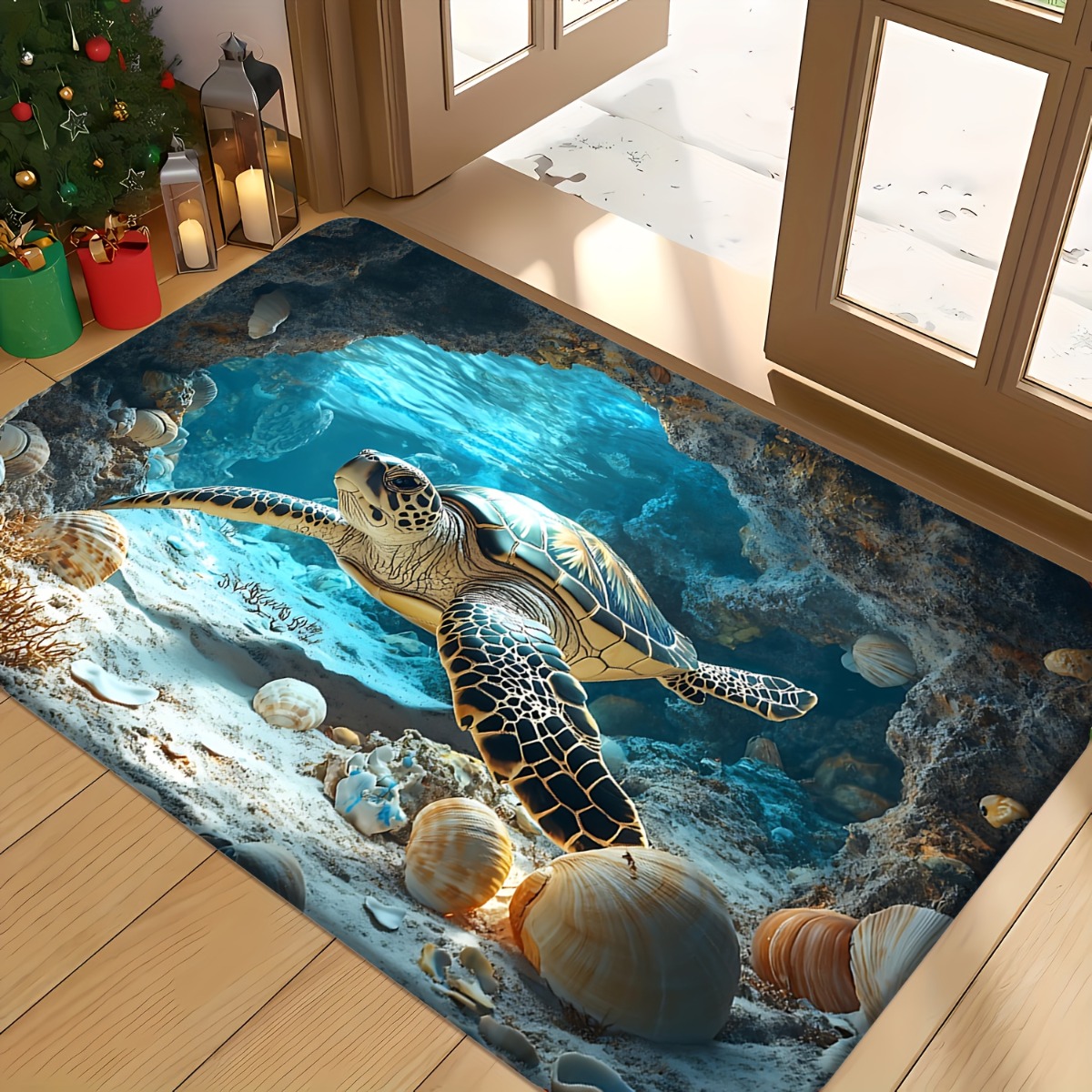 Sea Turtle Rug Velvet Flannel  - đánh giá và giá Commercial Printing And Design
