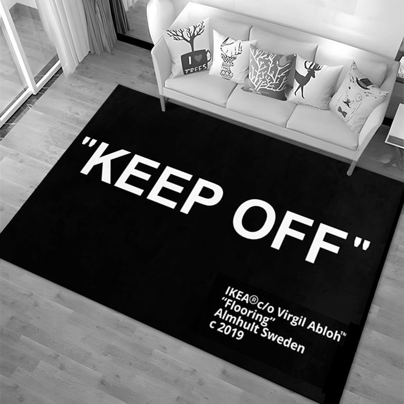 Keep Off Area Rugs 3D Printed  - đánh giá và giá Commercial Printing Format