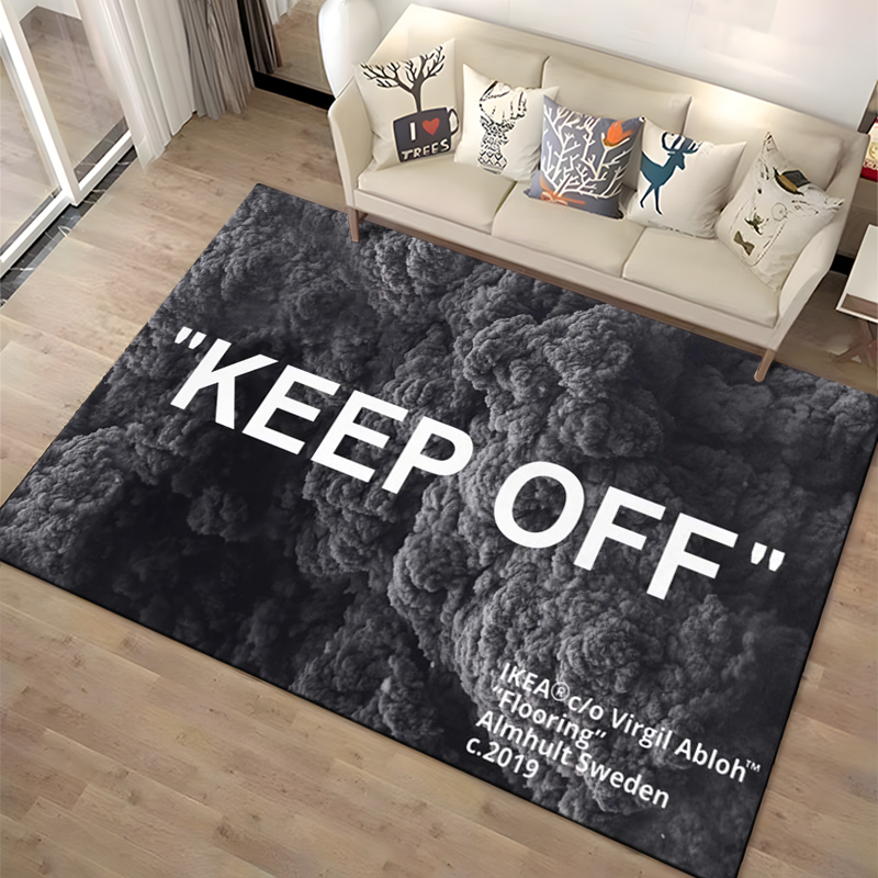 Keep Off Area Rugs 3D Printed  - đánh giá và giá Commercial Printing Format