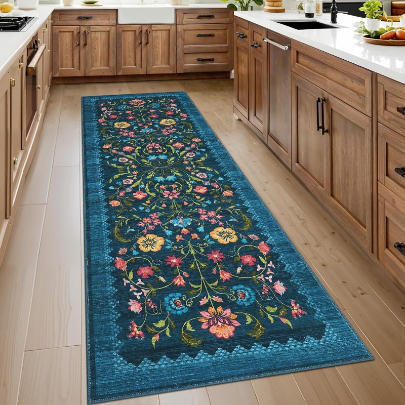 Retro Runner Rug Nordic Style  - đánh giá và giá Printing On Commercial
