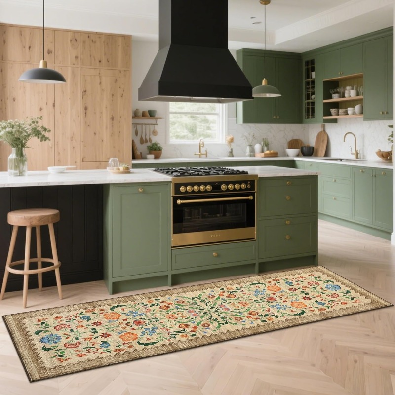Retro Runner Rug Nordic Style  - đánh giá và giá Printing On Commercial