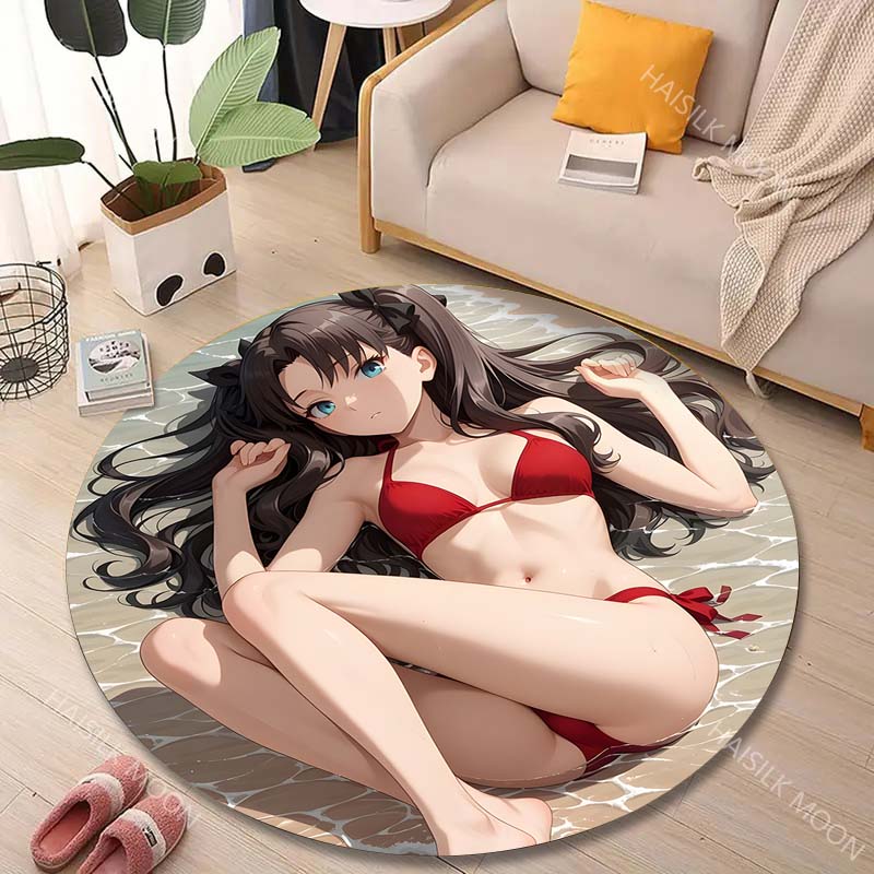 1PC Red bikini on beach Print  - đánh giá và giá Printing On Commercial