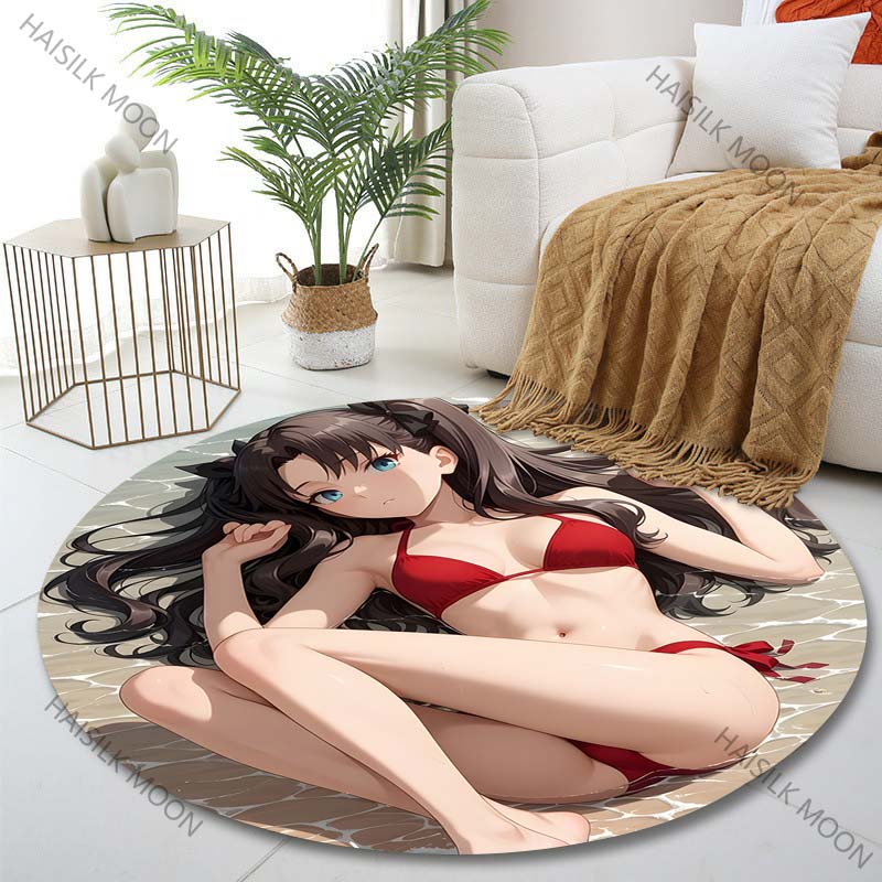 1PC Red bikini on beach Print  - đánh giá và giá Printing On Commercial