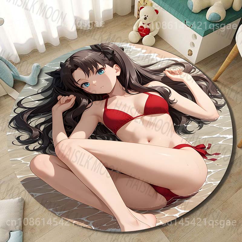 1PC Red bikini on beach Print  - đánh giá và giá Printing On Commercial