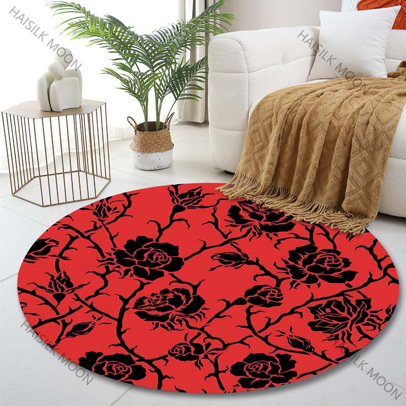 Multiple size Black roses on r - đánh giá và giá Printing On Commercial