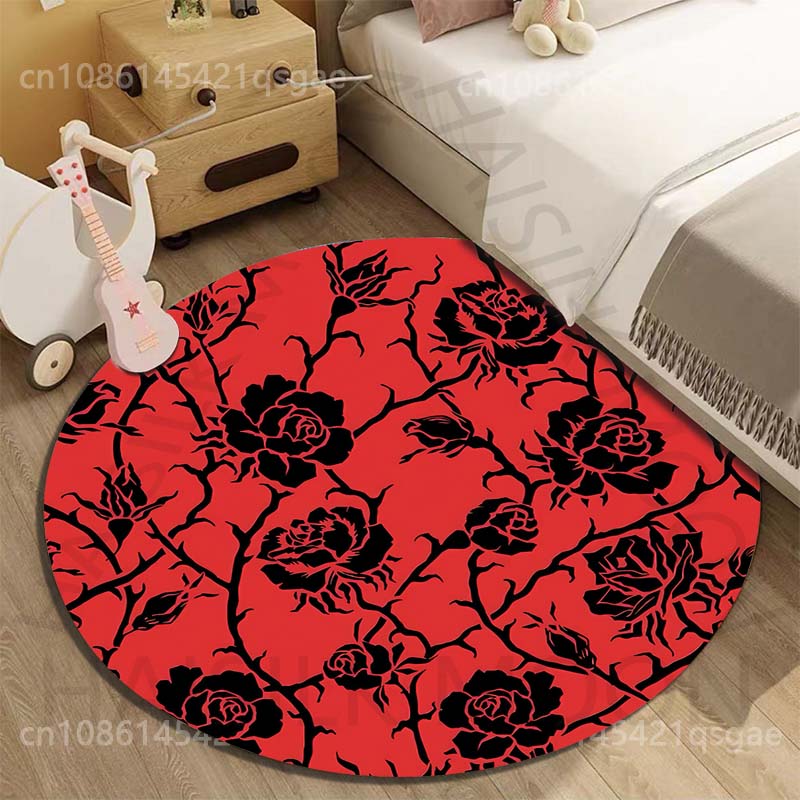 Multiple size Black roses on r - đánh giá và giá Printing On Commercial