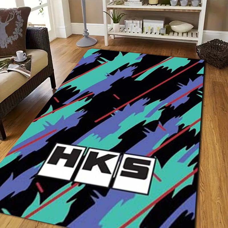3D Racing H-HKS Print Area Rug - đánh giá và giá Commercial Printing Format