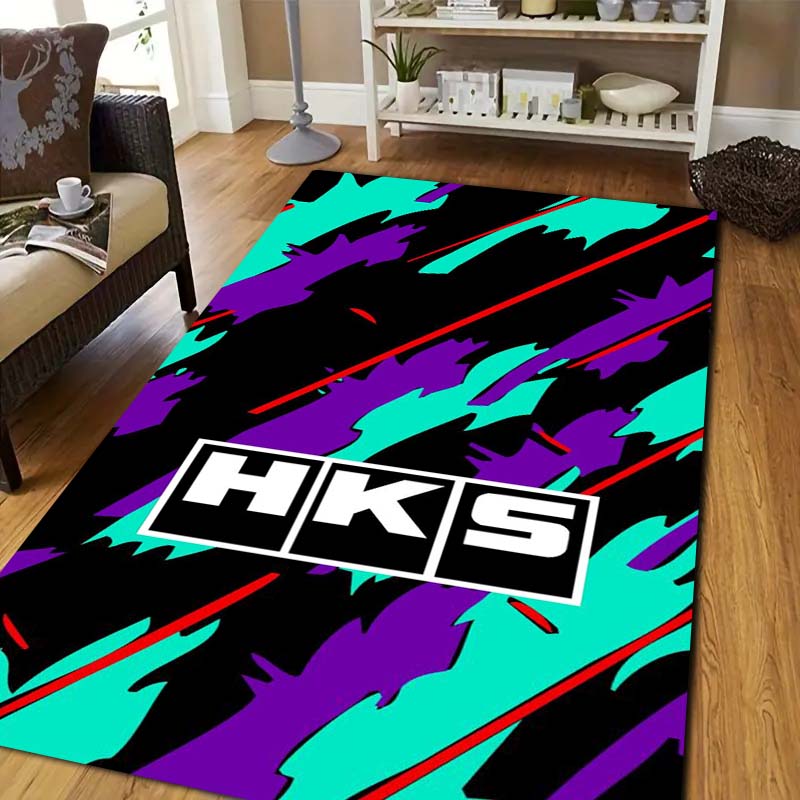 3D Racing H-HKS Print Area Rug - đánh giá và giá Commercial Printing Format