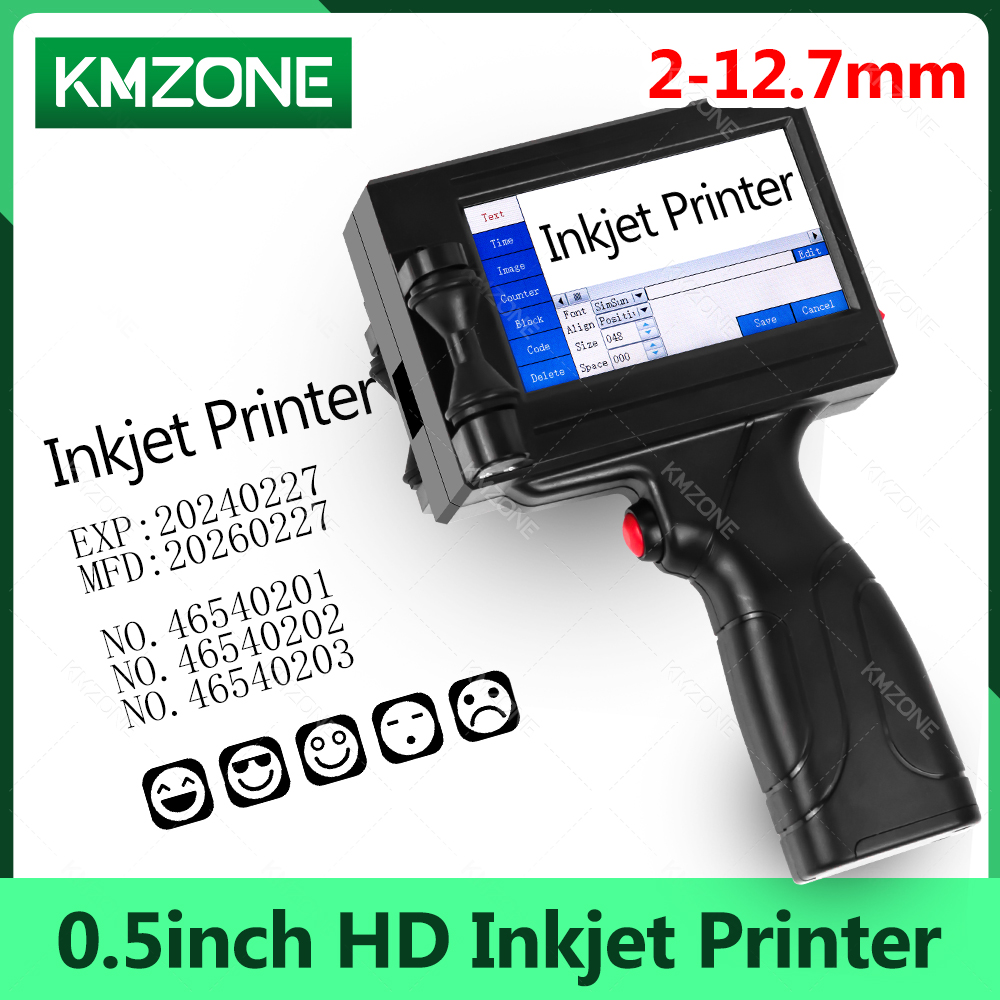 12.7mm Portable Inkjet Printer - đánh giá và giá Commercial Printing Dpi