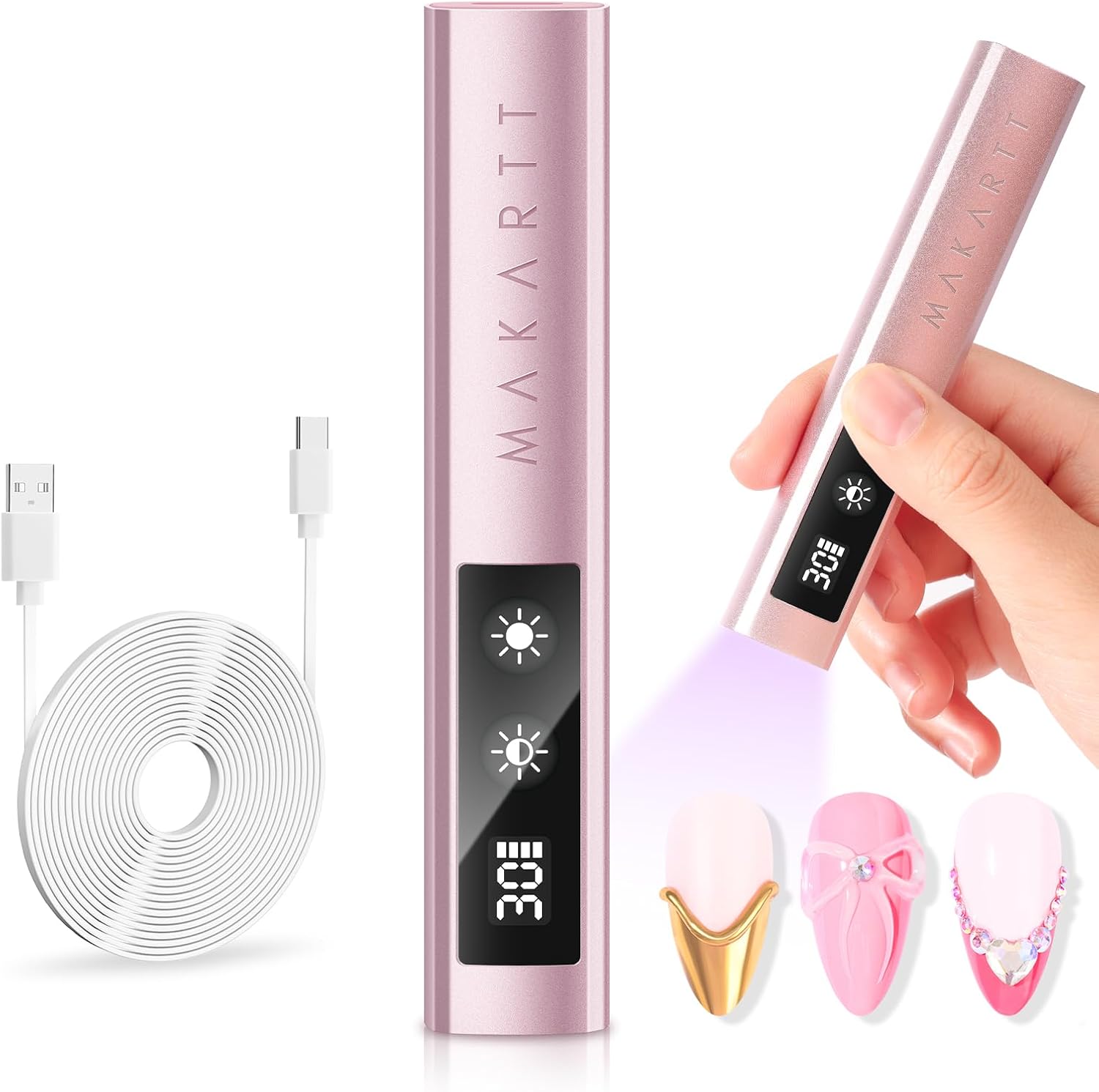 Handheld UV Nail Lamp with Pai - đánh giá và giá Exposure Unit Uv