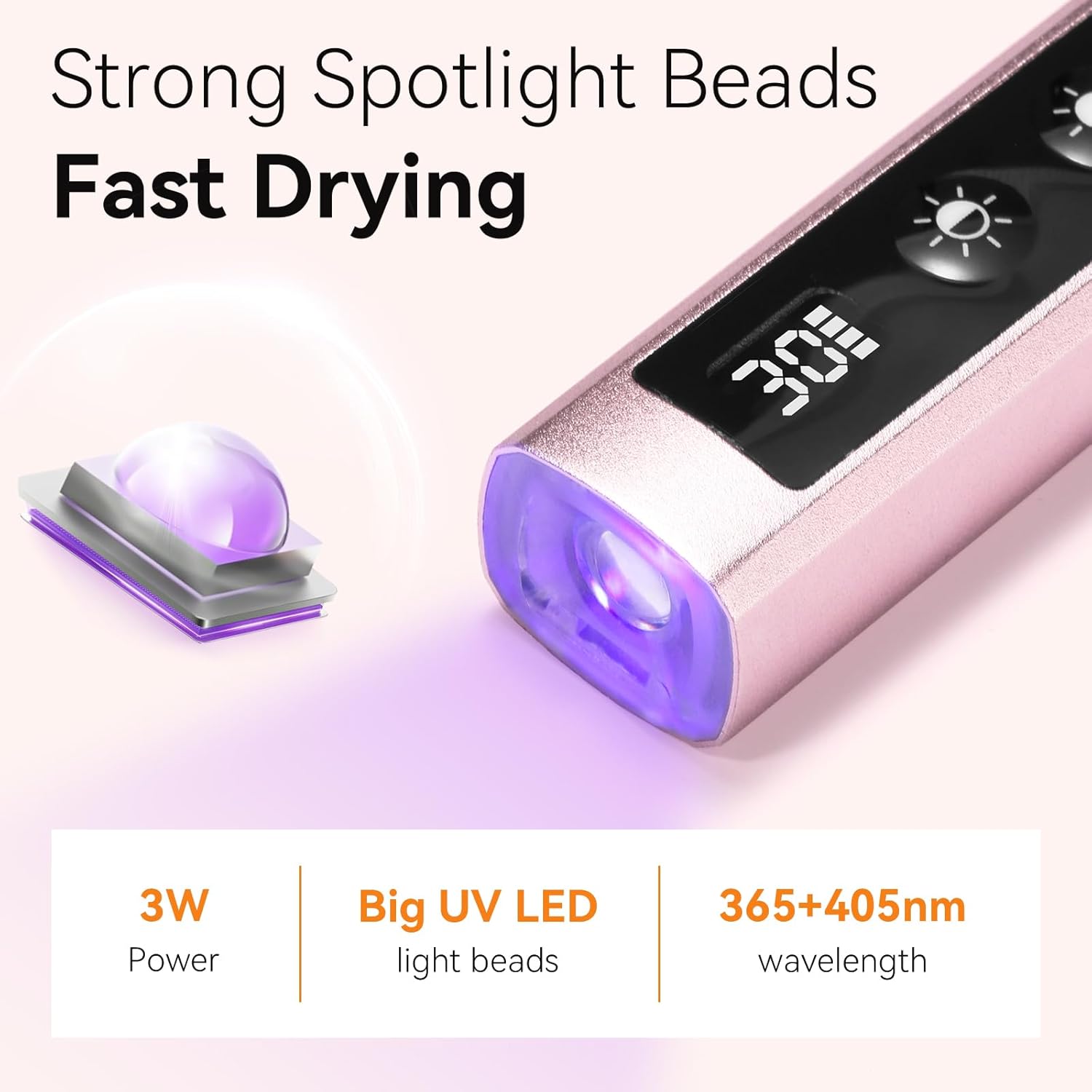 Handheld UV Nail Lamp with Pai - đánh giá và giá Exposure Unit Uv