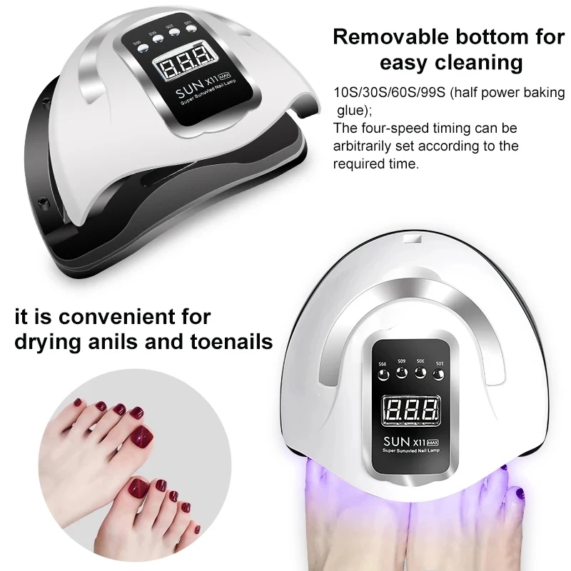 Nail Dryer LED Nail Lamp UV Li - đánh giá và giá Exposure Unit Uv