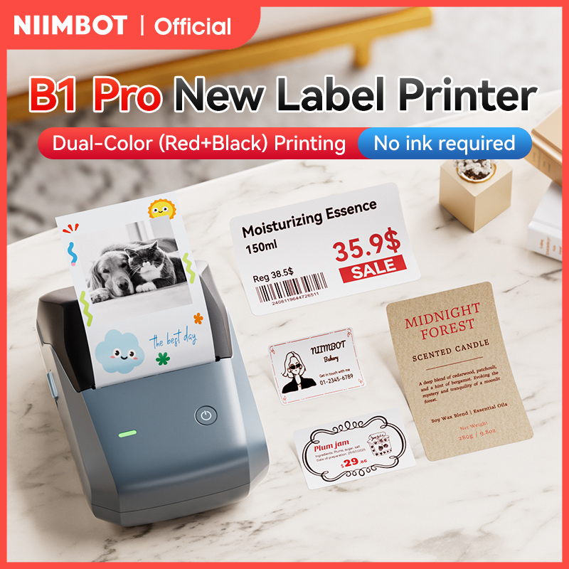 Niimbot B1 Pro Label Printer 3 - đánh giá và giá Commercial Printing Dpi