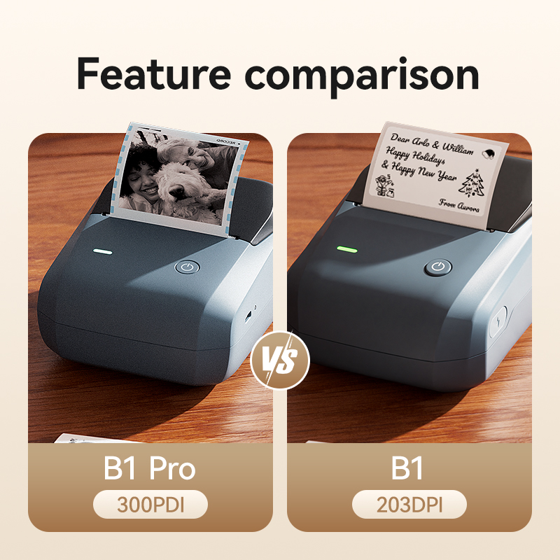 Niimbot B1 Pro Label Printer 3 - đánh giá và giá Commercial Printing Dpi