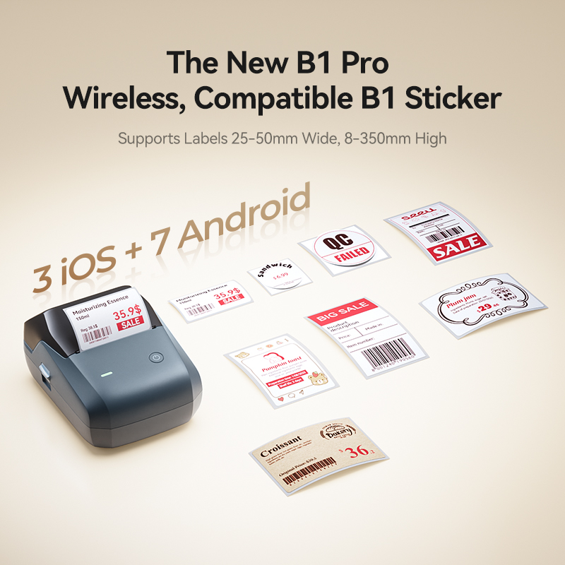 Niimbot B1 Pro Label Printer 3 - đánh giá và giá Commercial Printing Dpi