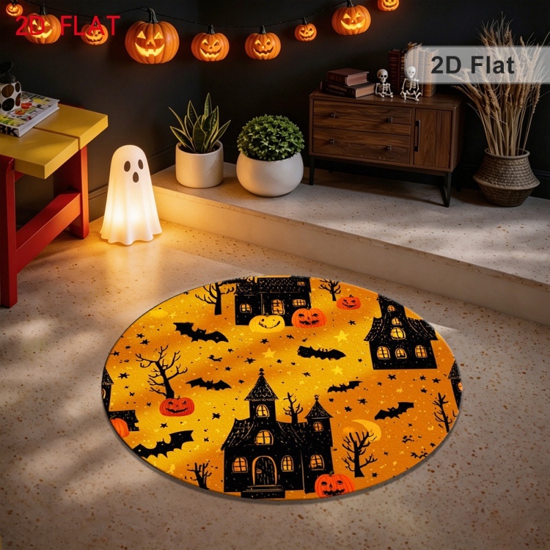 Halloween Haunted House Pumpki - đánh giá và giá Commercial Printing House