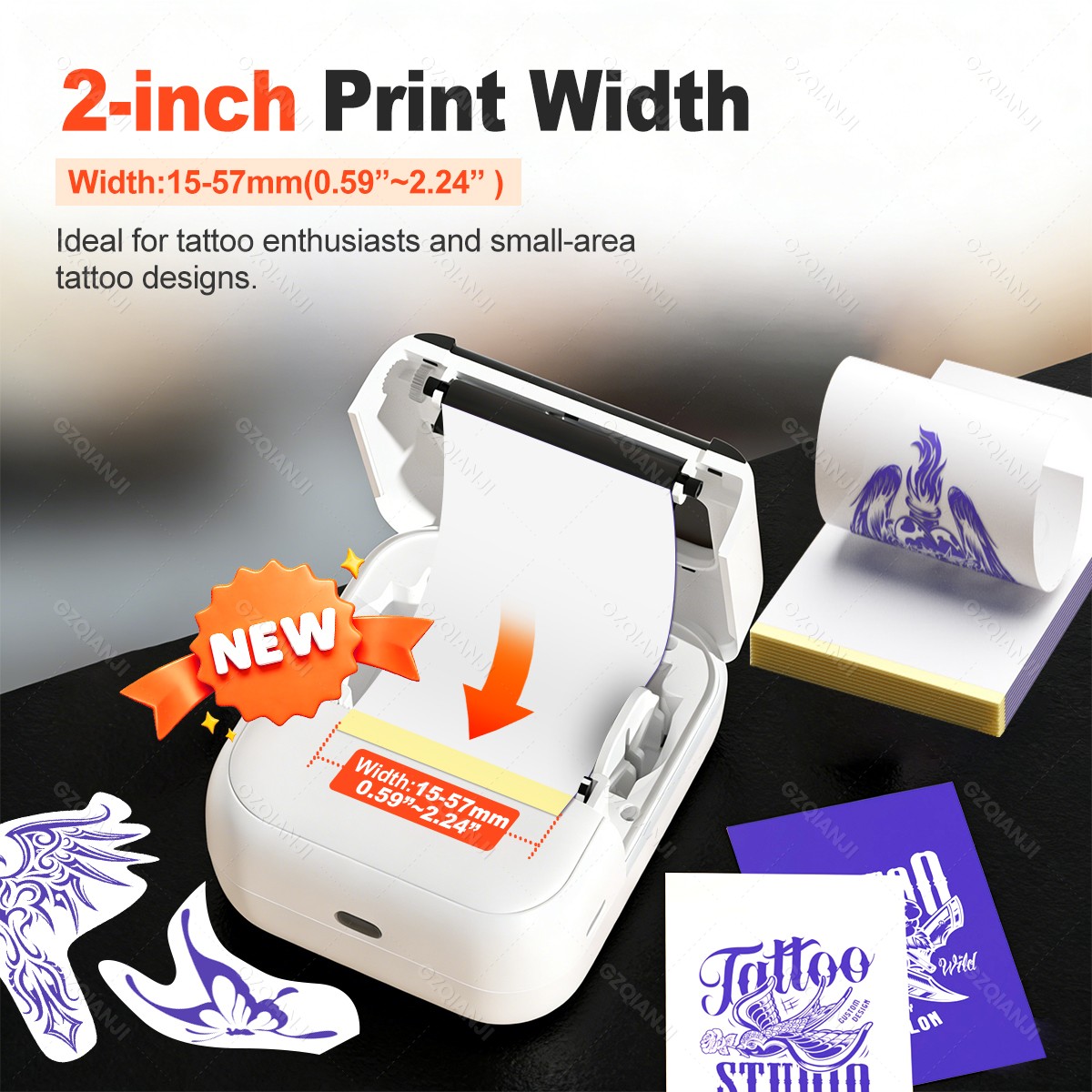 Mini Thermal Printer 57mm Wire - đánh giá và giá Printing On Commercial