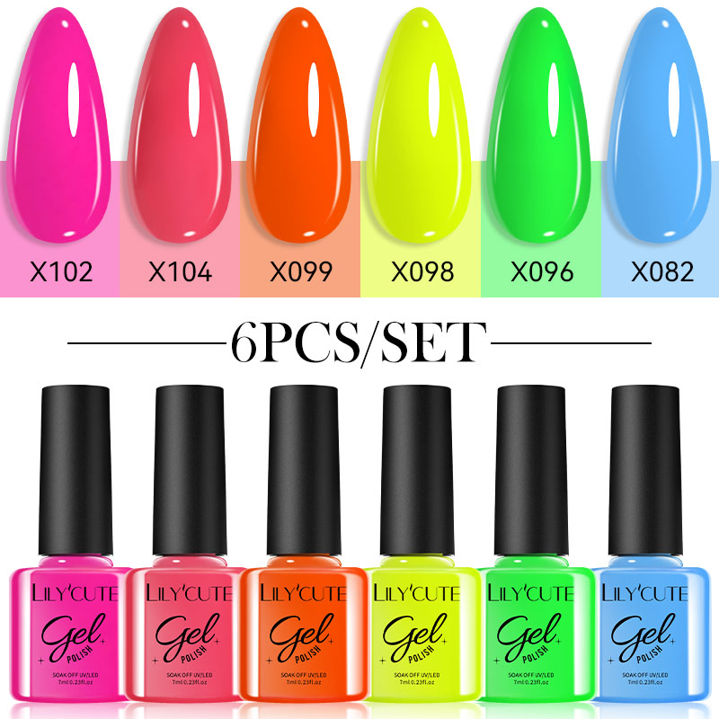 LILYCUTE 6 Chiếc Móng Gel Bộ M - đánh giá và giá Exposure Unit Uv